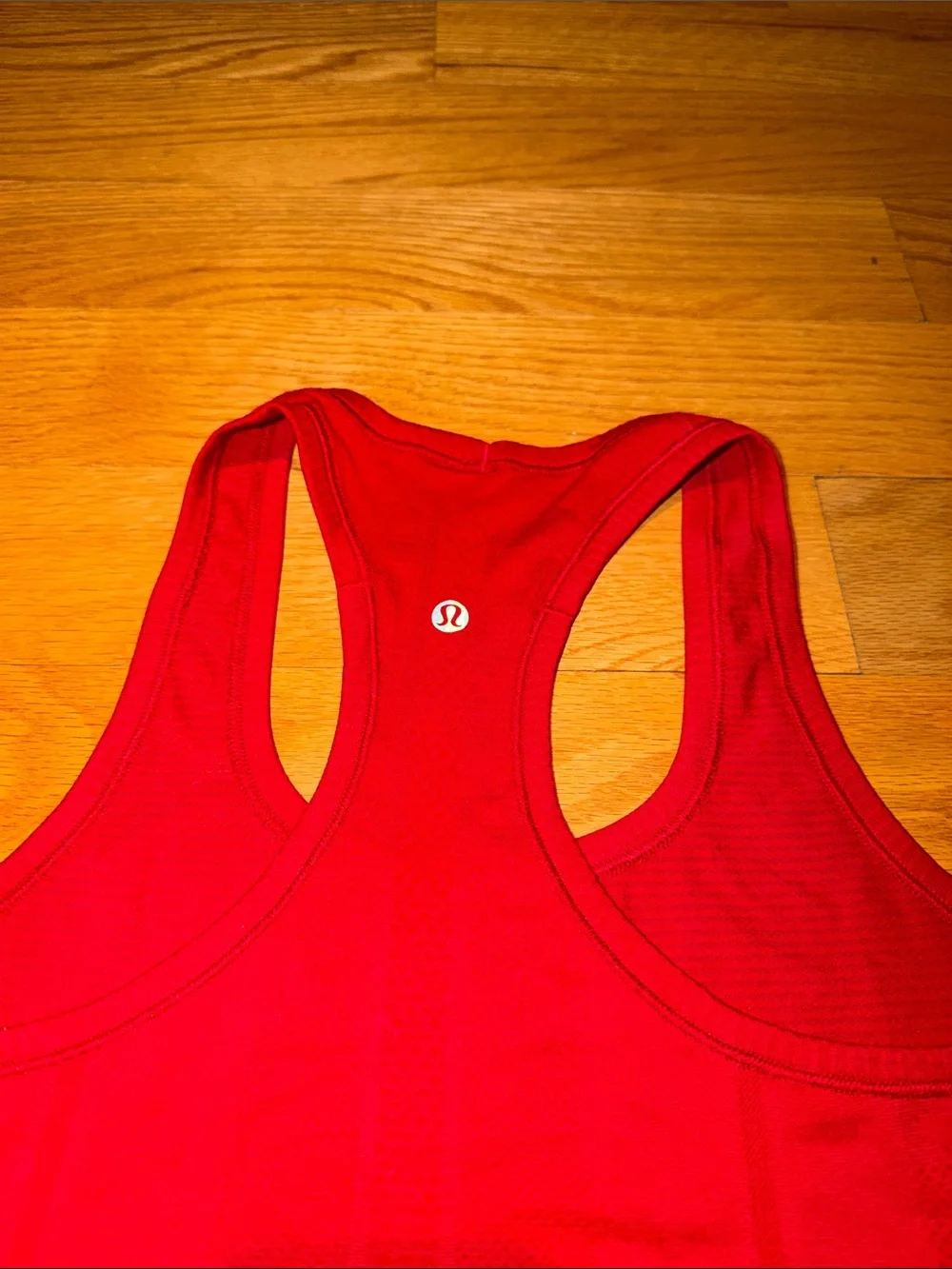 Lululemon Red Swiftly Racerback Tank Top Size 8